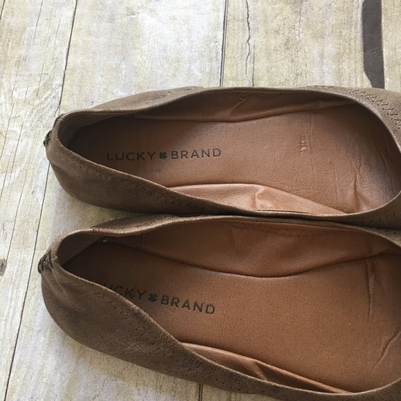 Lucky Brand Leather Ballet Flats - Picture 3 of 5